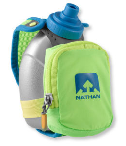 Nathan handheld water bottle for runners