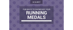 fun ways to showcase your running medals blog header