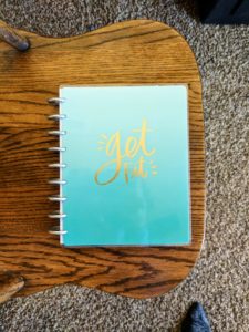 happy planner for planning workouts